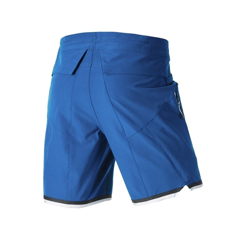 Pantaloni: Short e.s.ambition + blu genziana/grafite 6