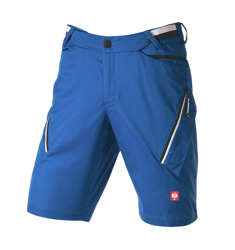Pantaloni: Short multipocket e.s.ambition + blu genziana/grafite 4