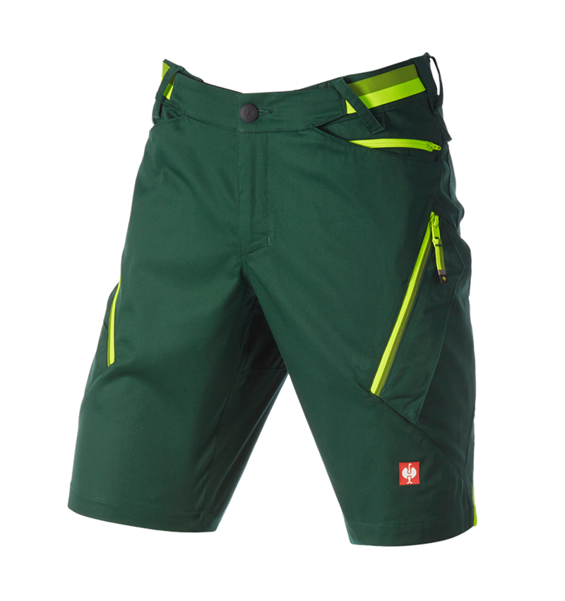 Pantaloni: Short multipocket e.s.ambition + verde/giallo fluo 6