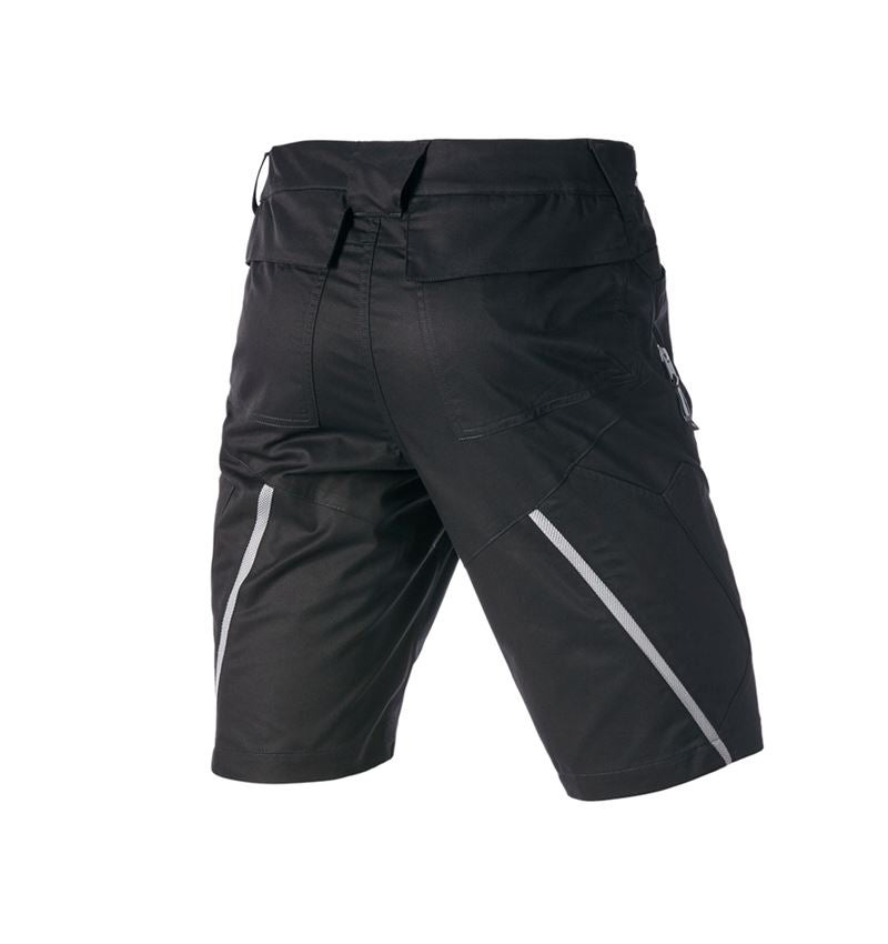 Pantaloni: Short multipocket e.s.ambition + nero/platino 6