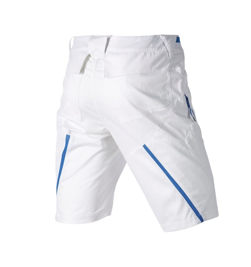 Pantaloni: Short multipocket e.s.ambition + bianco/blu genziana 7