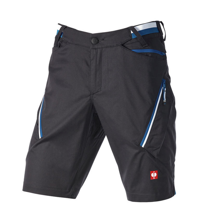 Pantaloni: Short multipocket e.s.ambition + grafite/blu genziana 5