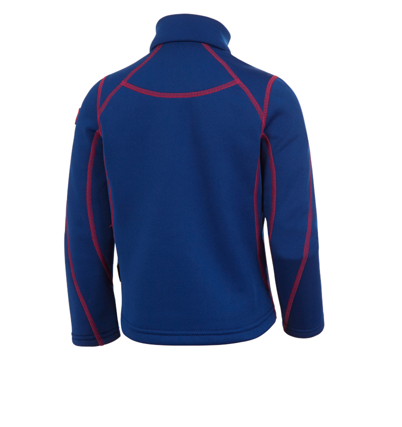 Maglie | Pullover | T-Shirt: Troyer funz. thermo stretch e.s.motion 2020, bamb. + blu reale/rosso fuoco 3