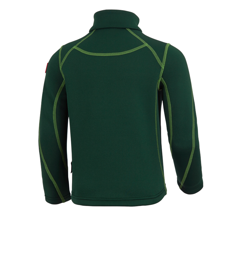 Maglie | Pullover | T-Shirt: Troyer funz. thermo stretch e.s.motion 2020, bamb. + verde/verde mare 3