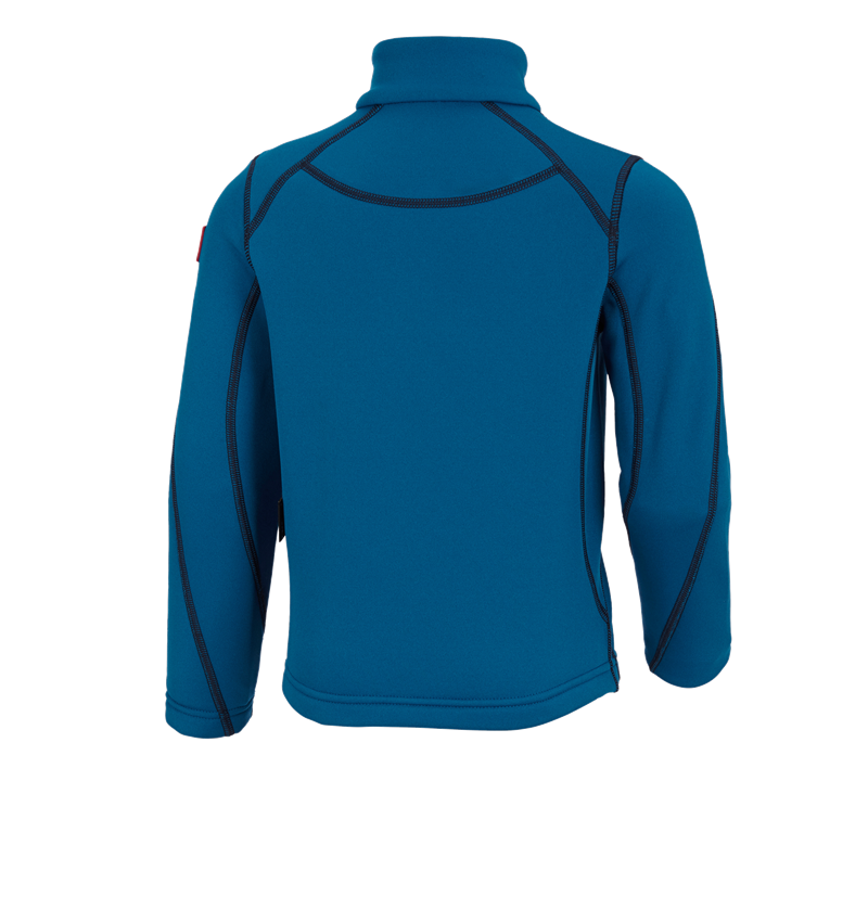Maglie | Pullover | T-Shirt: Troyer funz. thermo stretch e.s.motion 2020, bamb. + atollo/blu scuro 1