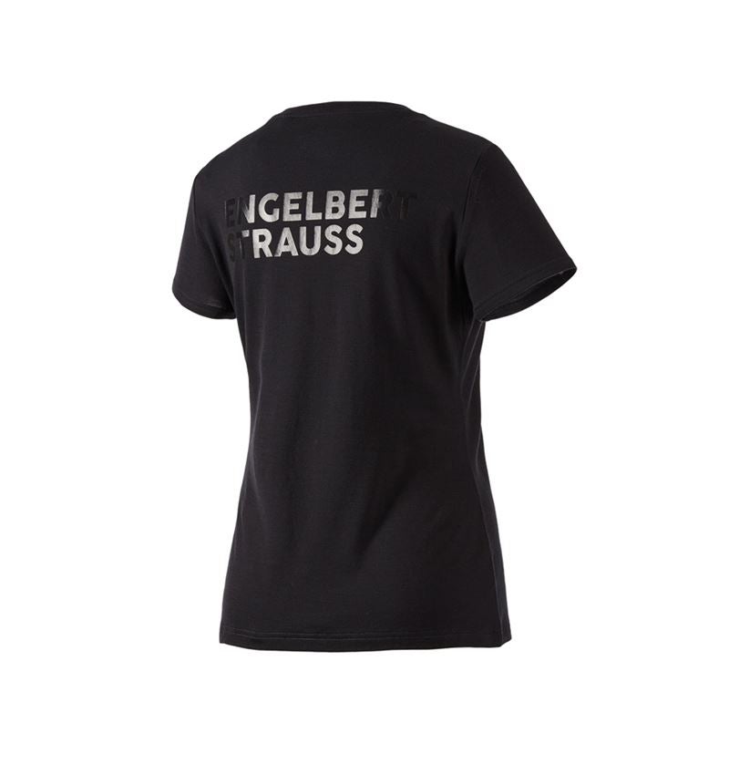 Abbigliamento: T-Shirt merino e.s.trail, donna + nero 3