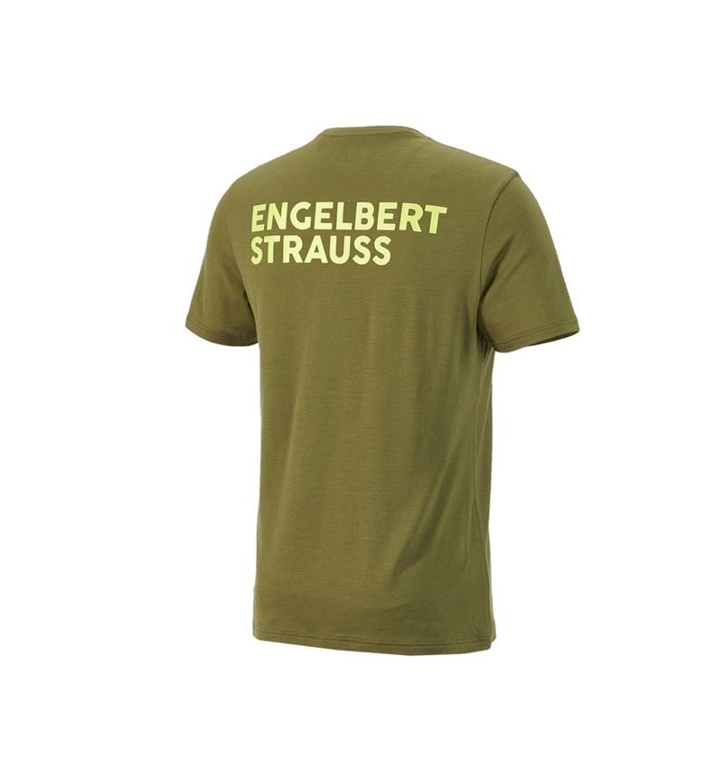 Maglie | Pullover | Camicie: T-Shirt merino e.s.trail + verde ginepro/verde lime 4