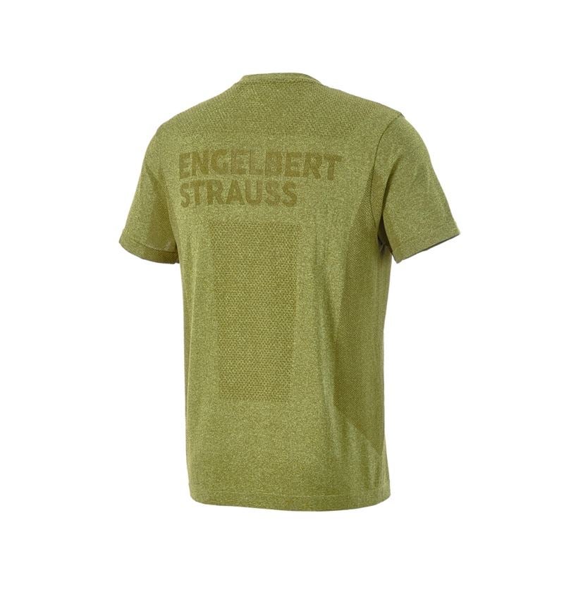 Maglie | Pullover | Camicie: T-Shirt seamless e.s.trail + verde ginepro melange 5