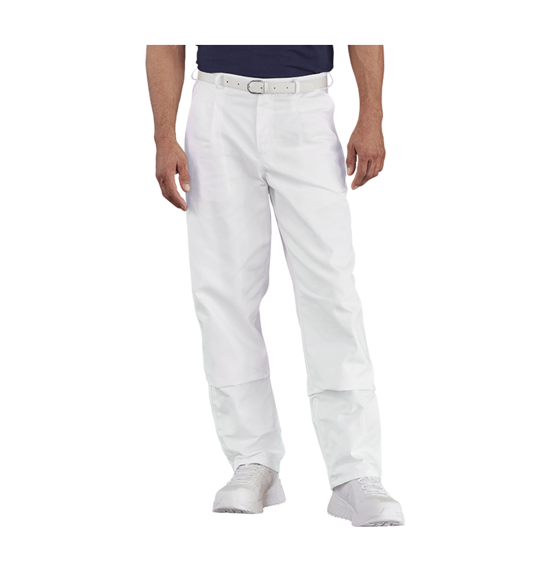 Temi: Pantaloni da lavoro per uomo Christoph + bianco
