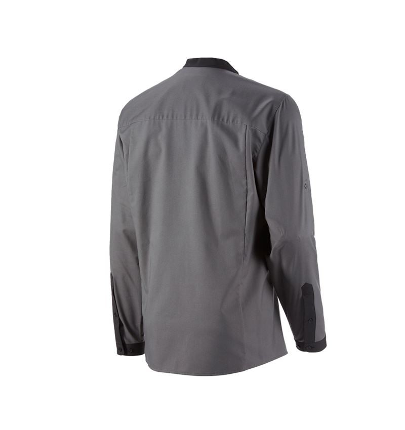 Maglie | Pullover | Camicie: e.s. camicia da cuoco + grigio ossido 3