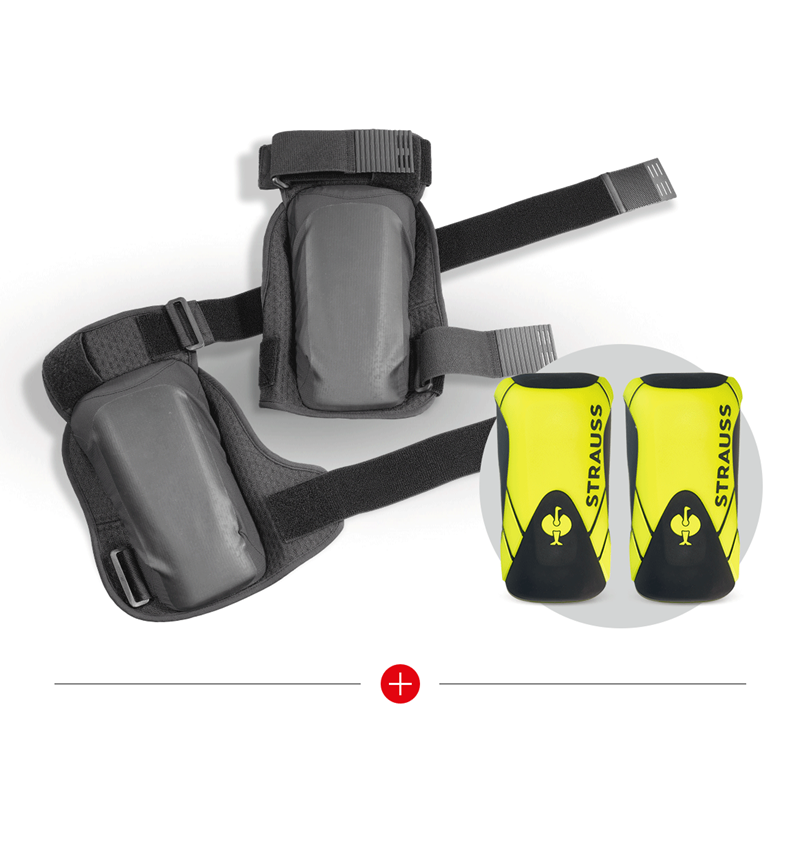 Protezione ginocchia: SET: e.s. Knee Pad + Tasca Pro-Comfort, rough