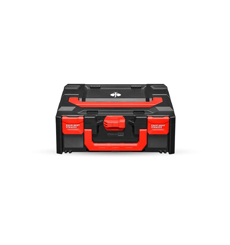STRAUSSbox System: STRAUSSbox 145 midi + schwarz/rot