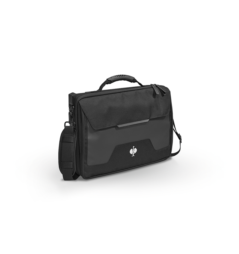 Sistema STRAUSSbox: STRAUSSbox borsa per computer portatile + nero