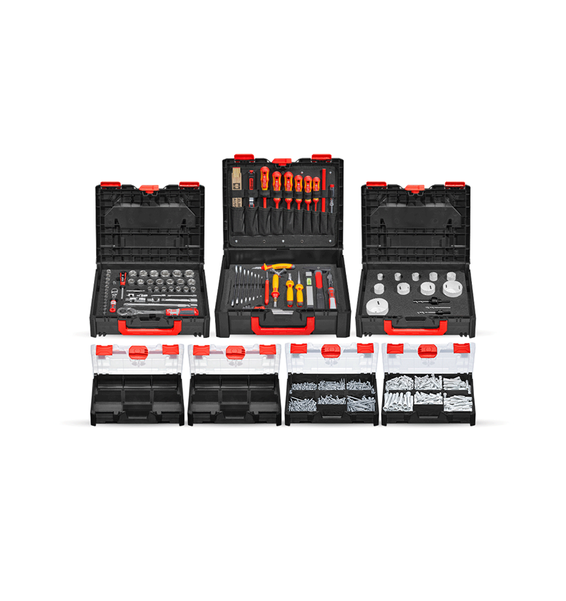 STRAUSSbox System: STRAUSSbox Werkzeug-Set Elektro Pro II