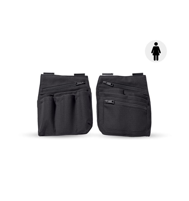 Accessori: Tasche porta attrezzi e.s.concrete solid, donna + nero
