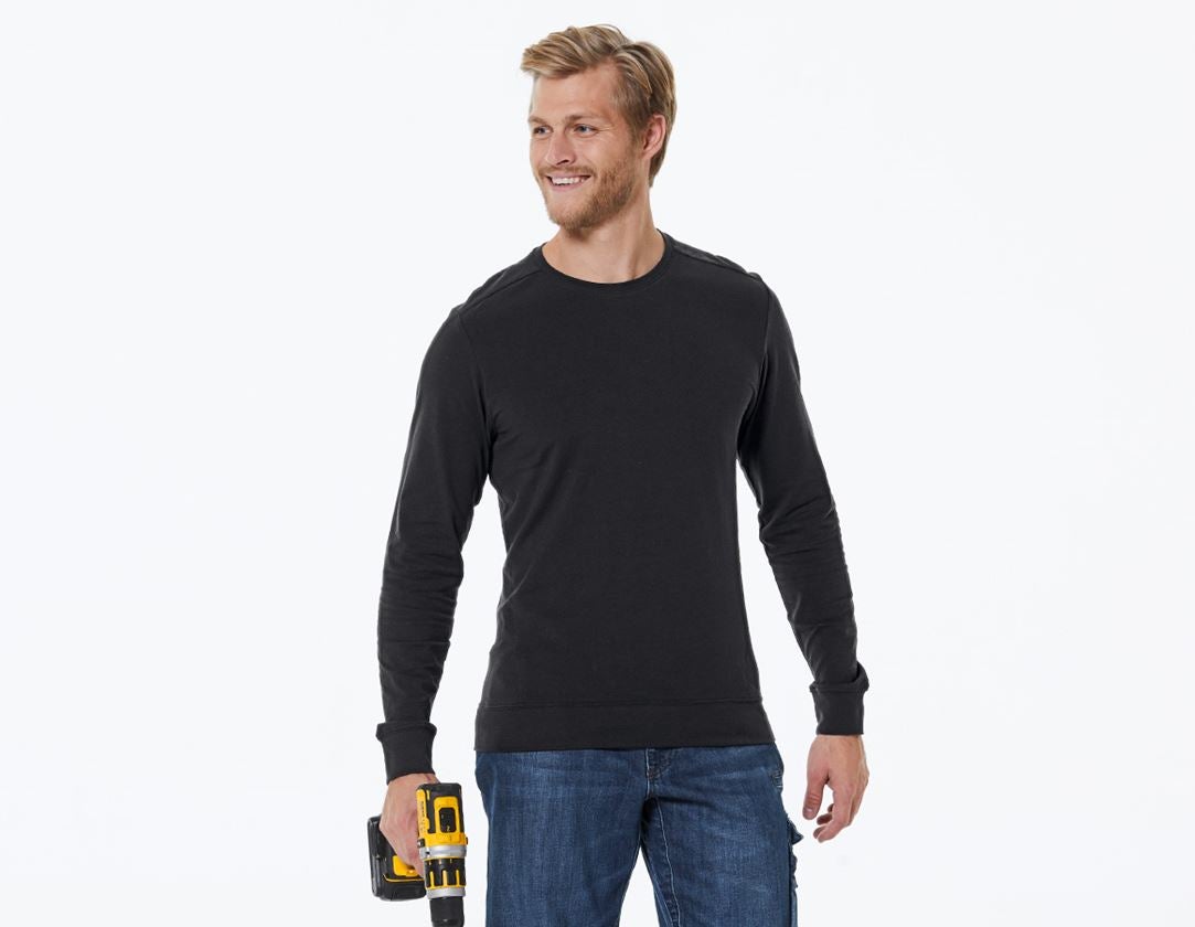 Temi: e.s. longsleeve cotton stretch + nero 2