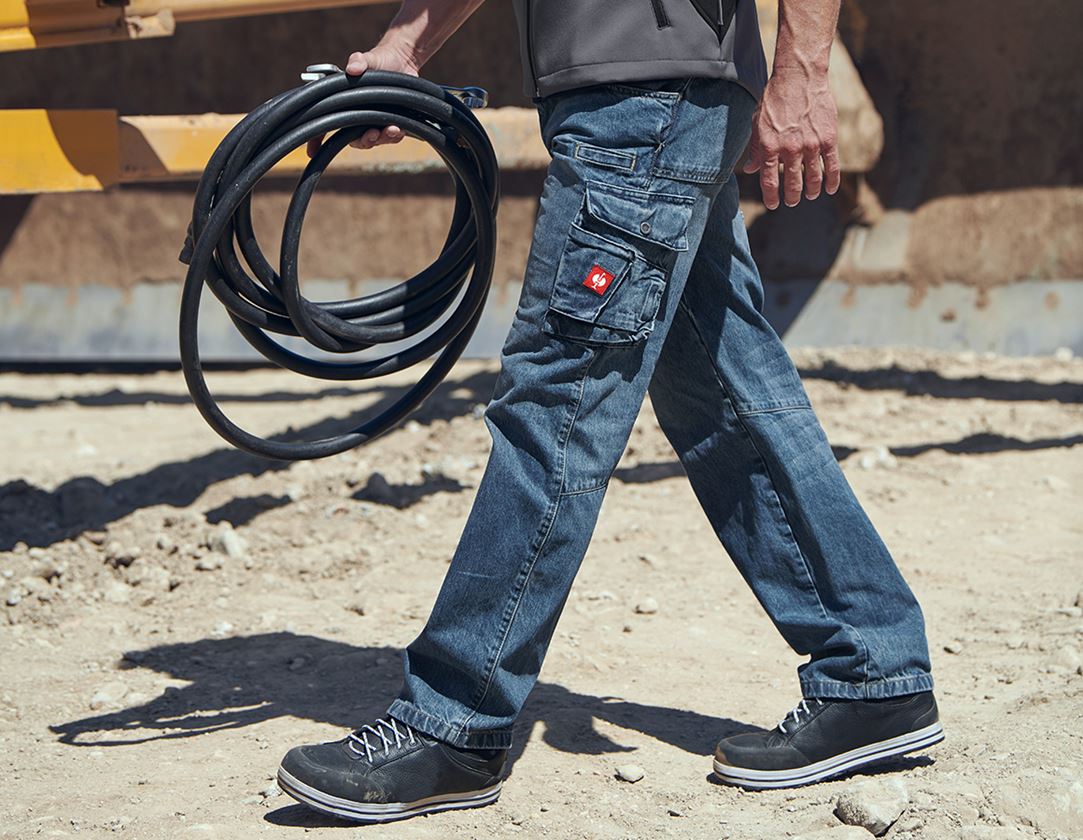 Pantaloni: e.s. Worker-Jeans + stonewashed 1