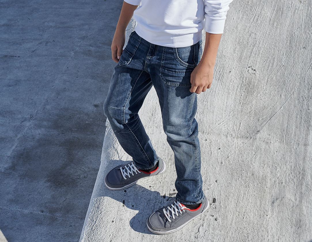 Pantaloni: e.s. jeans POWERdenim, bambino + stonewashed 1
