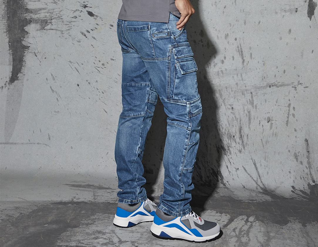 Pantaloni: e.s. Cargo Worker-Jeans POWERdenim + stonewashed 1