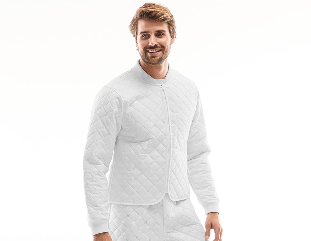 Intimo | Abbigliamento termico: Giacca termica Amsterdam + bianco