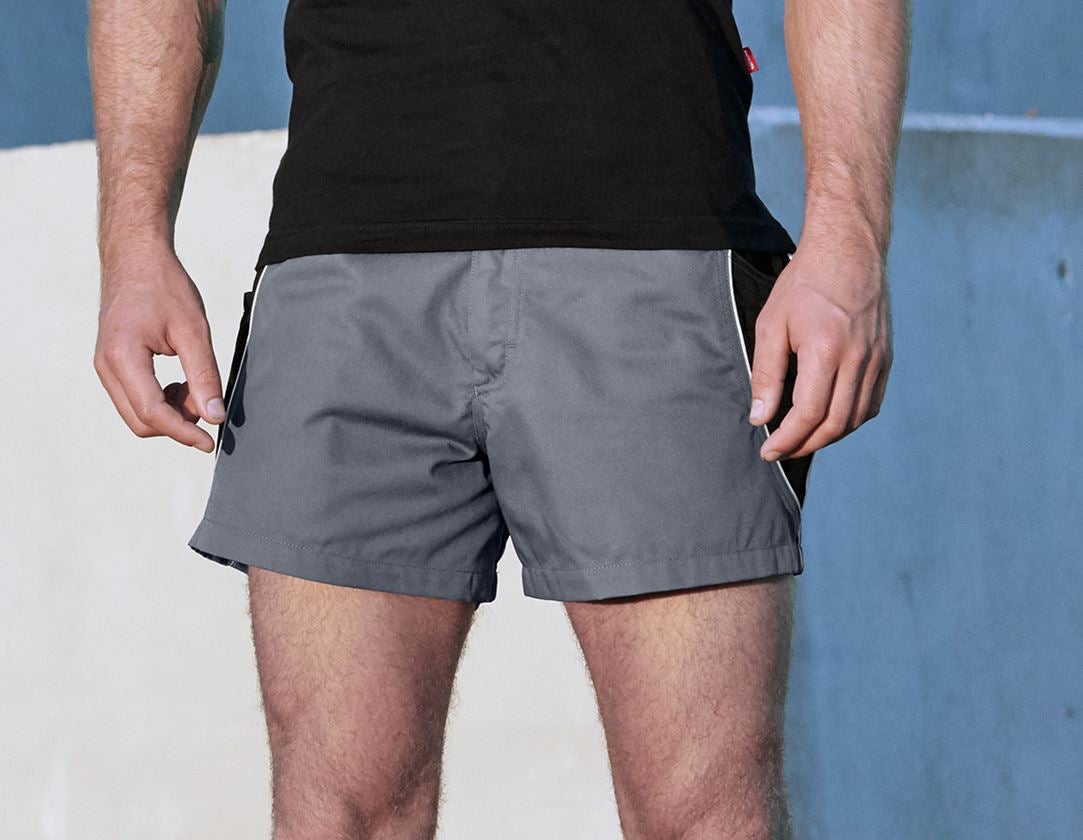 Pantaloni: X-Short e.s.active + grigio/nero