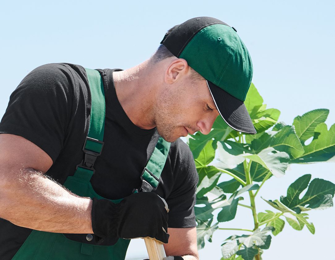 Giardinaggio / Forestale / Agricoltura: e.s. cappellino color + verde/nero