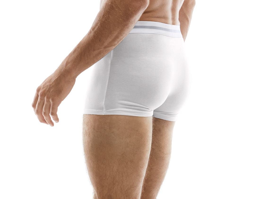 Intimo | Abbigliamento termico: e.s. cotton stretch Pants + bianco 1
