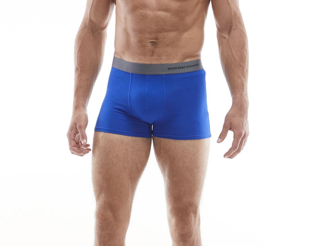 Intimo | Abbigliamento termico: e.s. cotton stretch Pants + blu reale