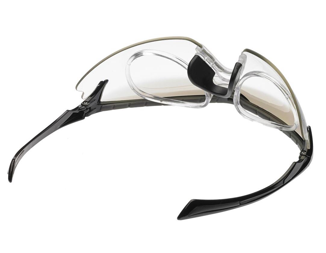 Occhiali protettivi: e.s. occhiali prot. Araki, c. supporto p. occhiali + chiaro 1