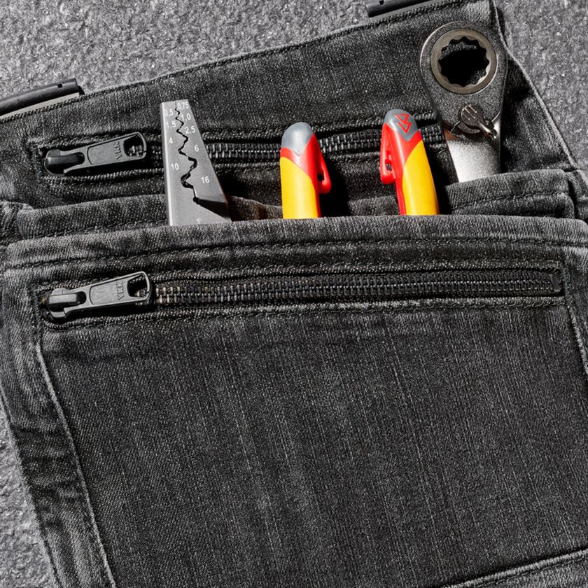 Accessori: Tasche porta attrezzi in jeans e.s.concrete + blackwashed 2