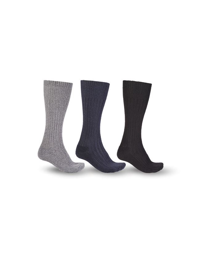 Socken | Strümpfe: e.s. Berufssocken Classic warm/x-high, 3er Pack