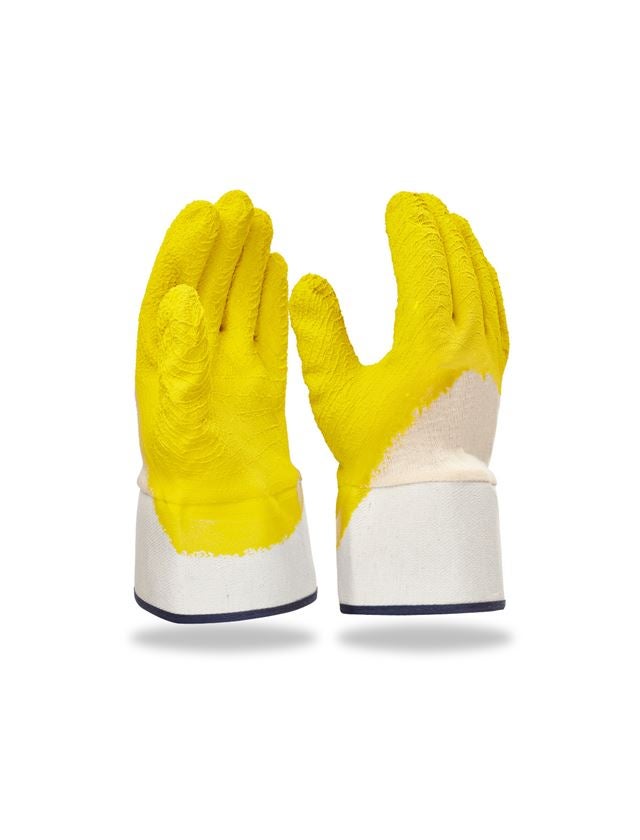 Beschichtet: Latex-Handschuhe, Stulpe, 12er Pack