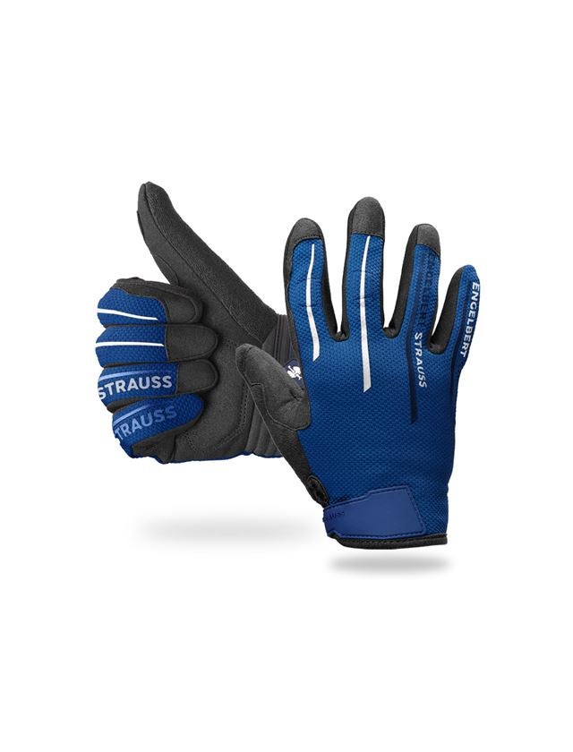 Ibrido: e.s. guanti da meccanico Sierra + blu/nero