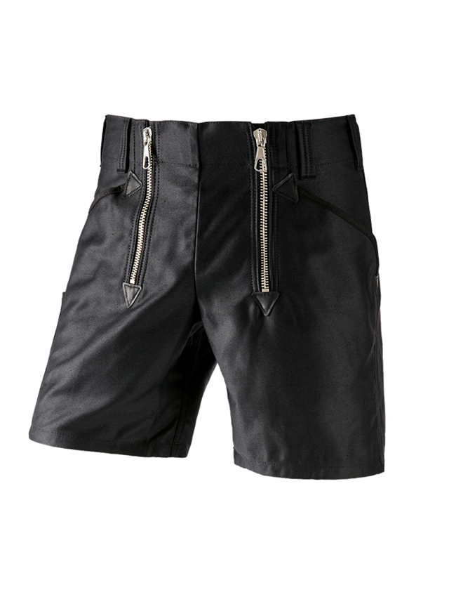 Pantaloni: e.s. pantaloncini gilda tessuto pesante + nero 1