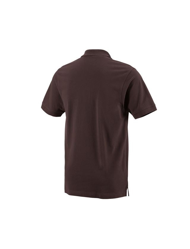 Maglie | Pullover | Camicie: e.s. polo cotton Pocket + marrone 1