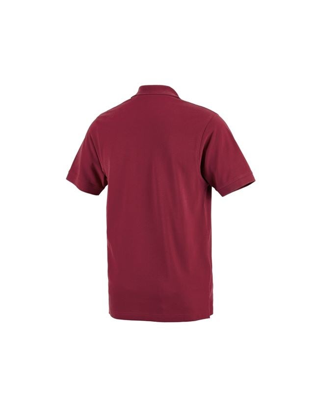 Maglie | Pullover | Camicie: e.s. polo cotton Pocket + bordeaux 1