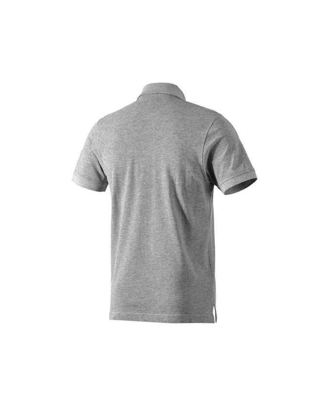 Maglie | Pullover | Camicie: e.s. polo cotton Pocket + grigio sfumato 1