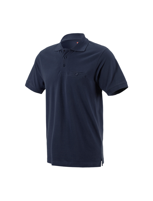 Maglie | Pullover | Camicie: e.s. polo cotton Pocket + blu scuro 2