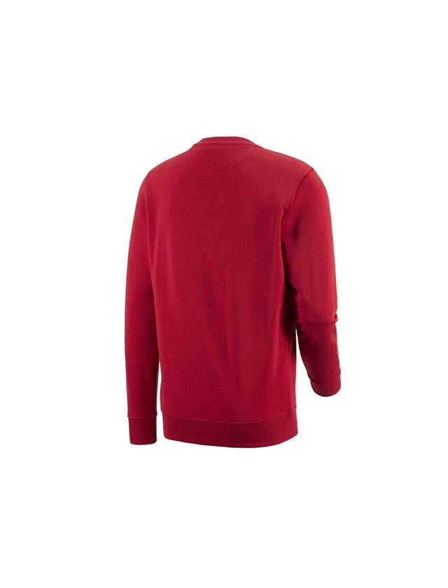 Maglie | Pullover | Camicie: e.s. felpa poly cotton + rosso 1