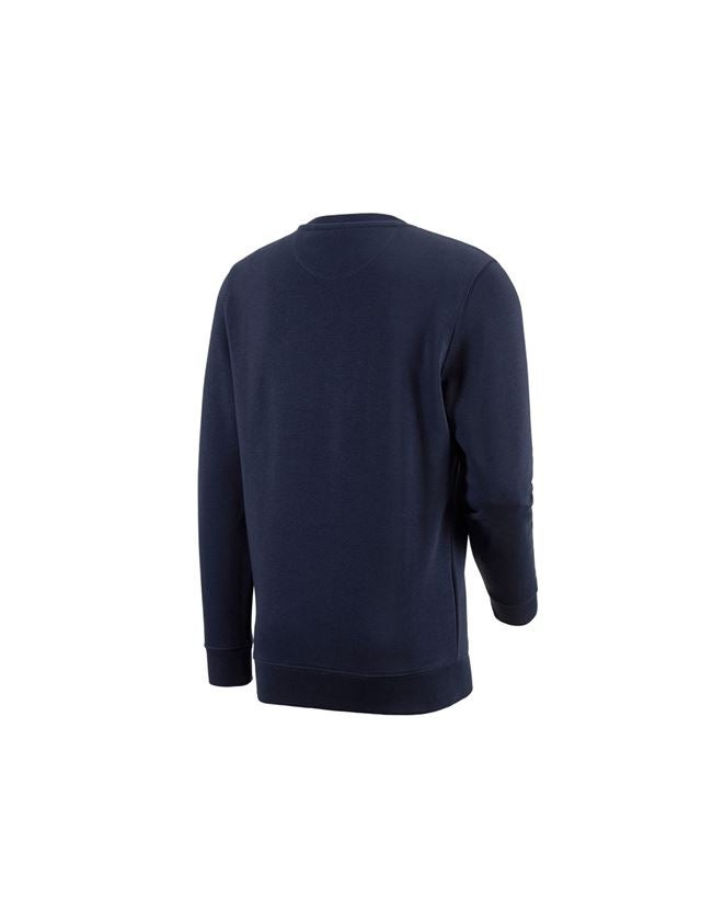 Maglie | Pullover | Camicie: e.s. felpa poly cotton + blu scuro 3