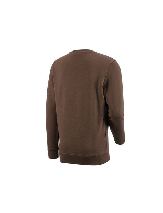 Maglie | Pullover | Camicie: e.s. felpa poly cotton + nocciola 3