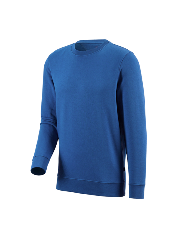 Maglie | Pullover | Camicie: e.s. felpa poly cotton + blu genziana 1