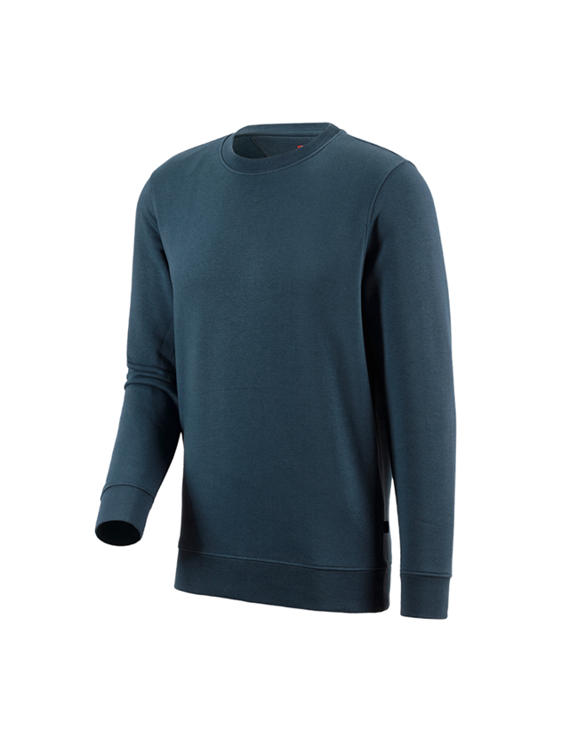 Maglie | Pullover | Camicie: e.s. felpa poly cotton + blu mare