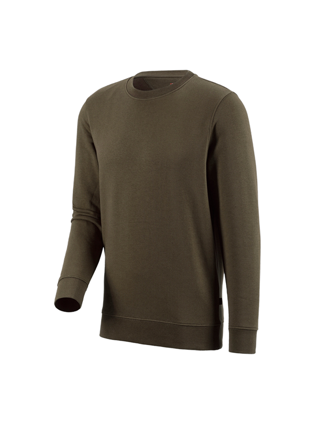 Maglie | Pullover | Camicie: e.s. felpa poly cotton + oliva 1