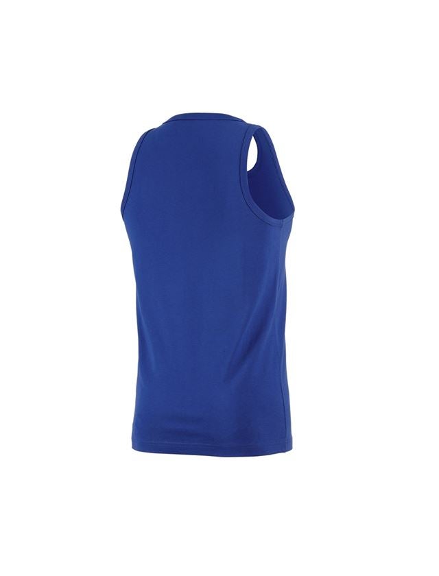 Temi: e.s. Athletic-Shirt cotton + blu reale 1