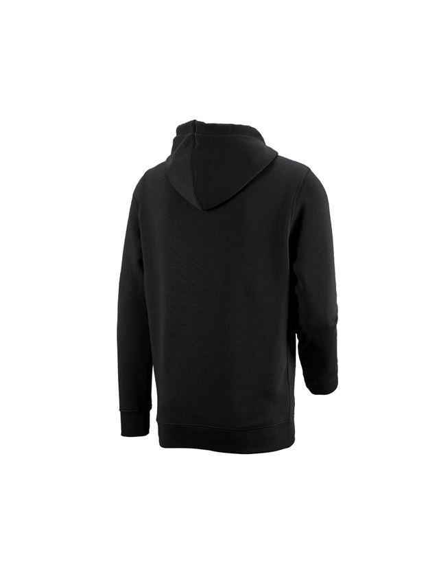 Maglie | Pullover | Camicie: e.s. hoody-felpa poly cotton + nero 1