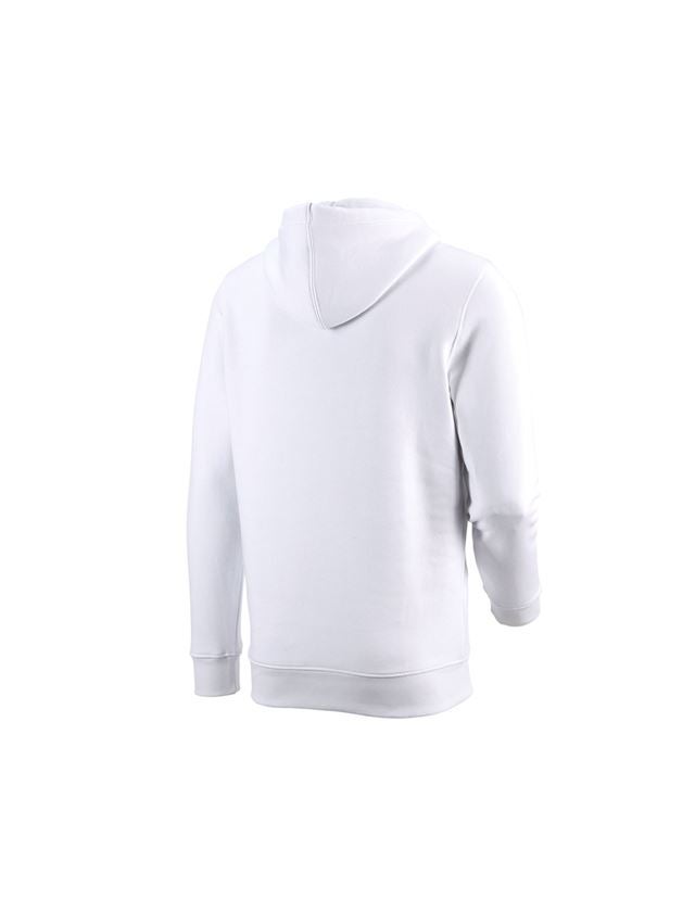Maglie | Pullover | Camicie: e.s. hoody-felpa poly cotton + bianco 2