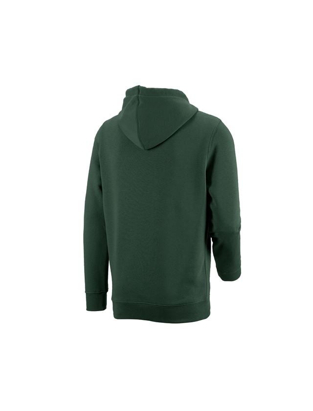 Maglie | Pullover | Camicie: e.s. hoody-felpa poly cotton + verde 1