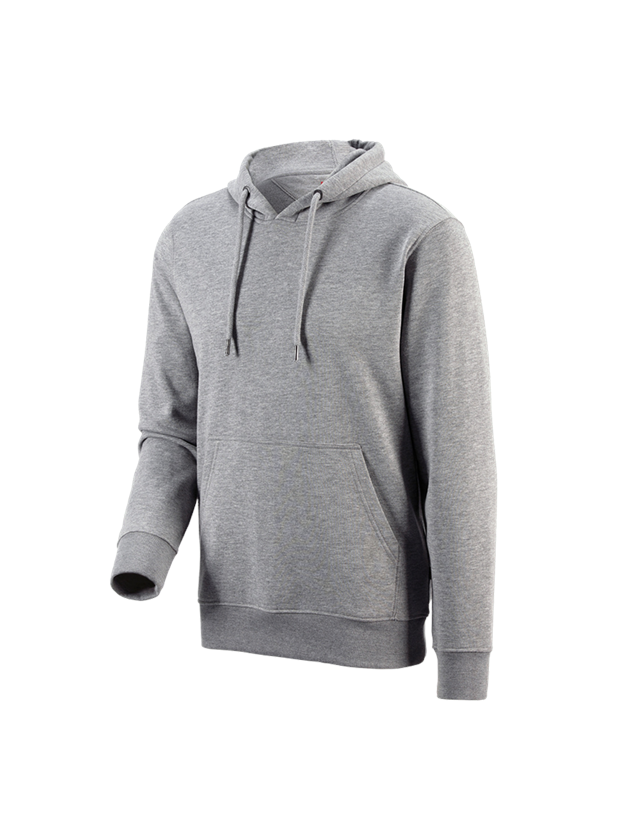 Maglie | Pullover | Camicie: e.s. hoody-felpa poly cotton + grigio sfumato 1