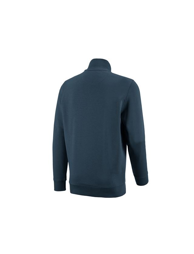 Maglie | Pullover | Camicie: e.s. ZIP-Felpa poly cotton + blu mare 1